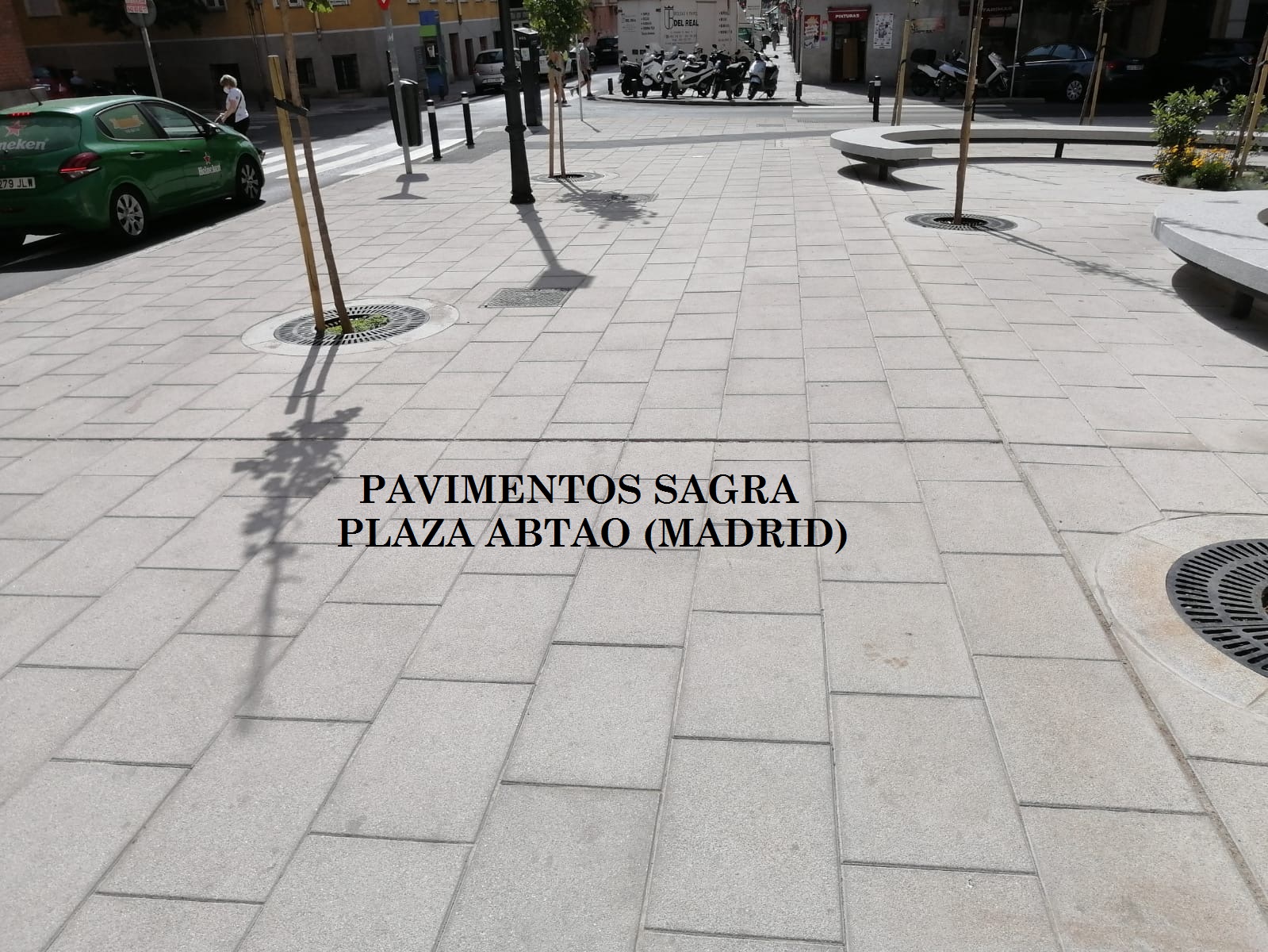 Plaza Abtao Madrid 1 Plaza Abtao, Madrid. Pavimentos